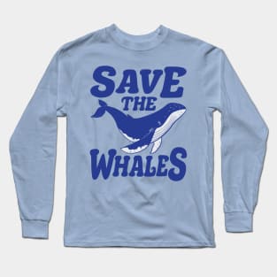 Save the Whales Long Sleeve T-Shirt